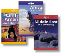 Lonely Planet shoestring guides
